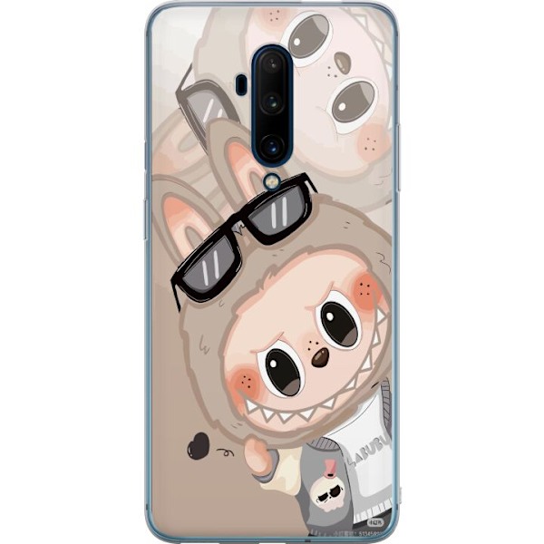 OnePlus 7T Pro Gjennomsiktig deksel Labubu Rainbow Chaos