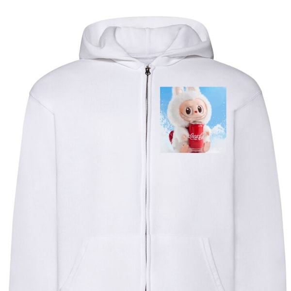 Zip-Hoodie | Hættetrøje med Lynlås til Voksne Labubu Summer