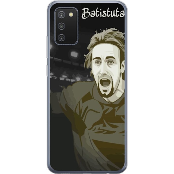 Samsung Galaxy A02s Genomskinligt Skal Gabriel Batistuta