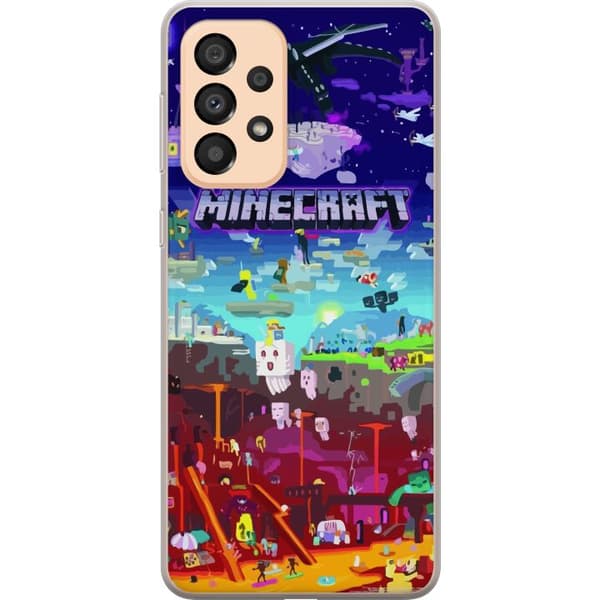 Kompatibel Mobilcover til Samsung Galaxy A33 5G Minecraft