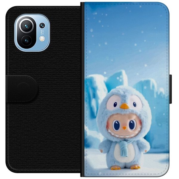 Xiaomi Mi 11 Tegnebogsetui sort ridder fortnite