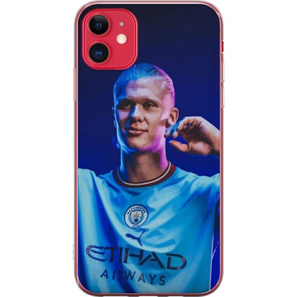 Apple iPhone 11 Läpinäkyvä kuori Erling Haaland