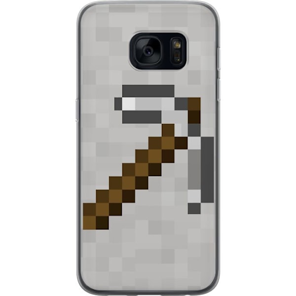 Samsung Galaxy S7 Genomskinligt Skal Minecraft Tools