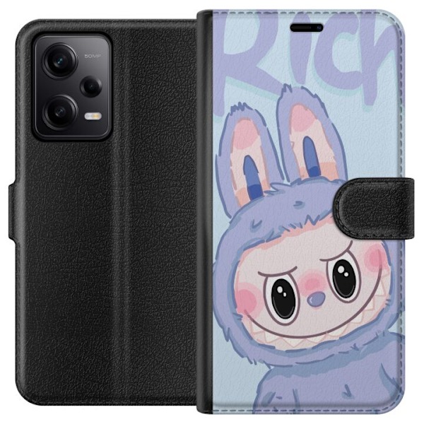 Xiaomi Redmi Note 12 Pro Lommeboketui Blå Kanin Labubu