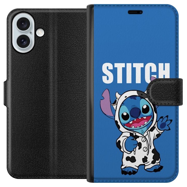 Apple iPhone 16 Plus Plånboksfodral Stitch