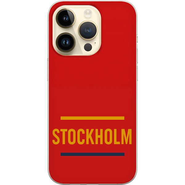 Apple iPhone 15 Pro Läpinäkyvä kuori Stockholm – Hockey