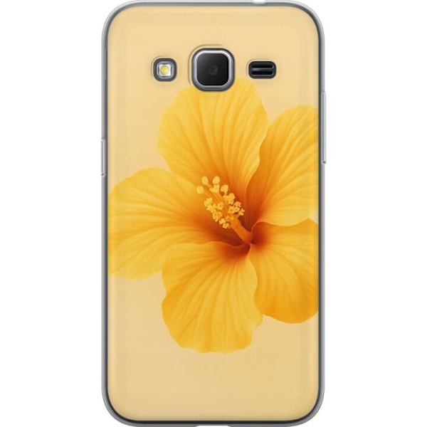 Samsung Galaxy Core Prime Läpinäkyvä kuori Lemon Zing