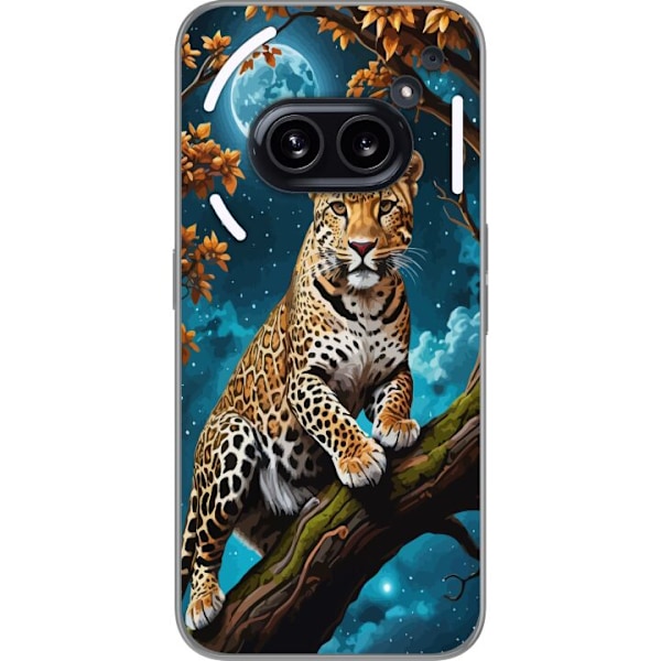 Nothing Phone (2a) Genomskinligt Skal Leopard