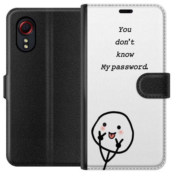 Samsung Galaxy Xcover 5 Tegnebogsetui Du Kender Ikke Mit Adgangskode