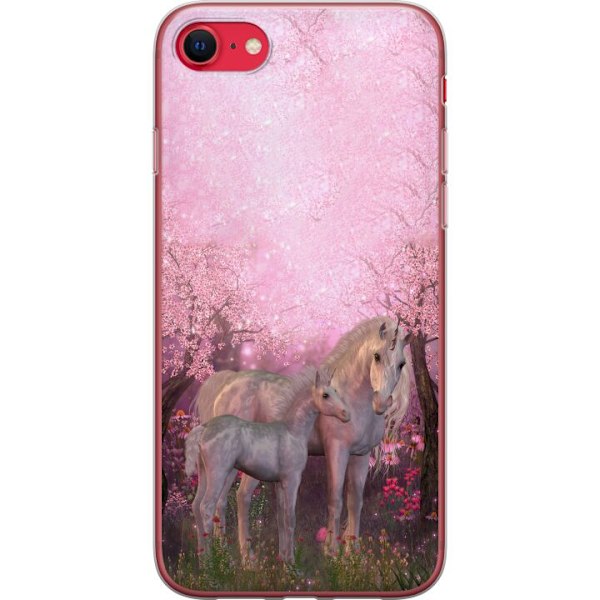 Apple iPhone SE (2020) Läpinäkyvä kuori Unikoori