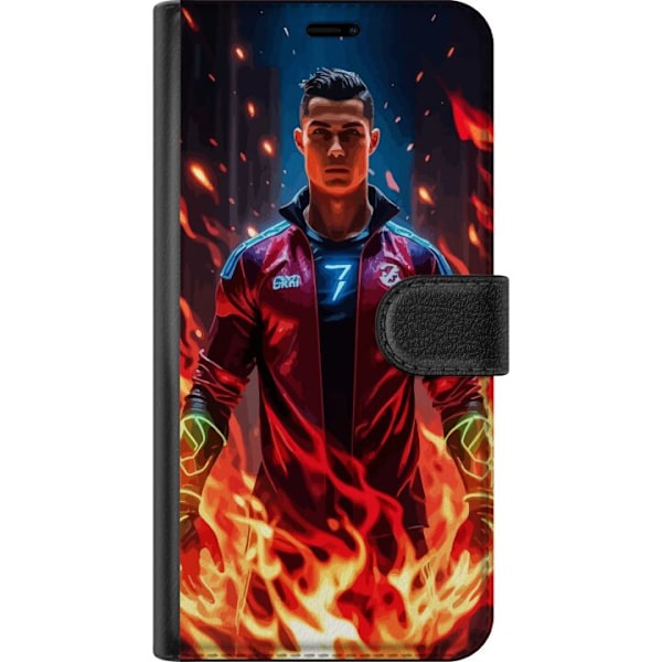 Samsung Galaxy S21 Tegnebogsetui Ronaldo Inferno - fodboldhelt