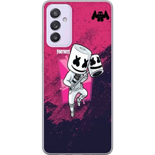 Samsung Galaxy A82 5G Genomskinligt Skal Marshmello Fortnite Skin Emote Gaming DJ Karaktär Populärt Motiv Barn Ungdom Trend