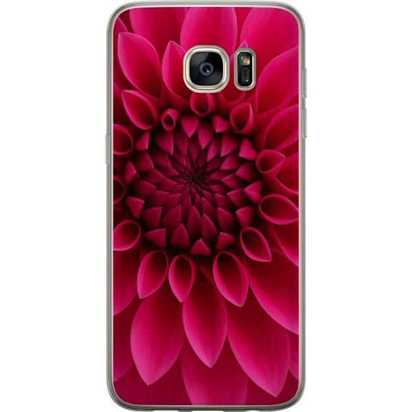 Samsung Galaxy S7 edge Gjennomsiktig deksel Rosecore