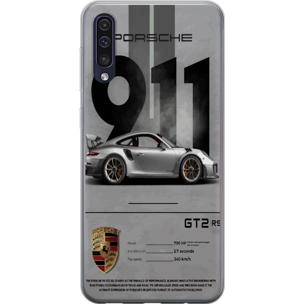 Samsung Galaxy A50 Gjennomsiktig deksel Porsche 911