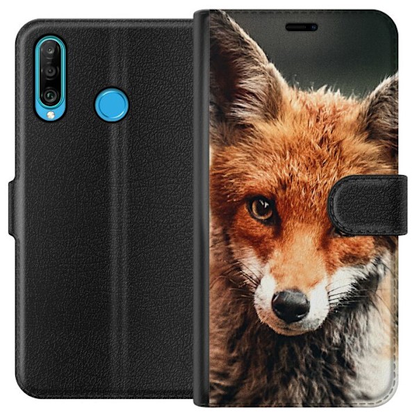 Huawei P30 lite Tegnebogsetui Ræveunge