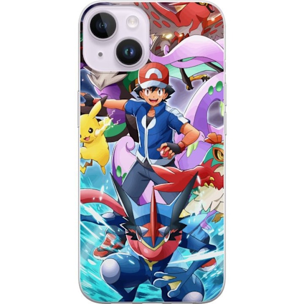 Apple iPhone 14 Plus Gennemsigtig cover Pokemon