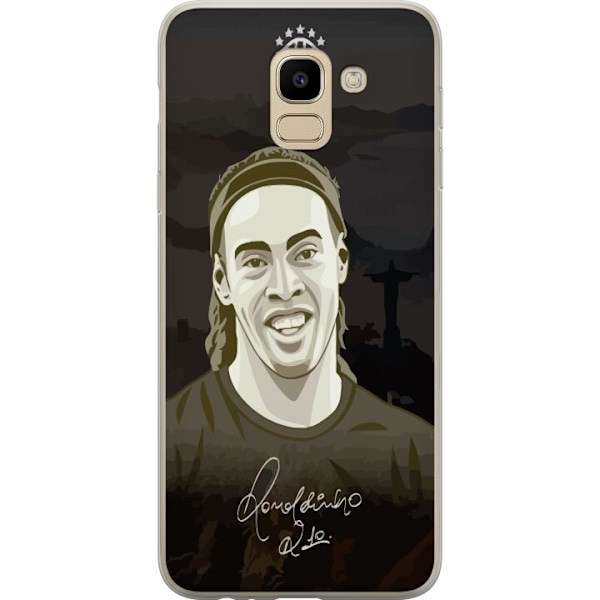 Samsung Galaxy J6 Läpinäkyvä kuori Ronaldinho