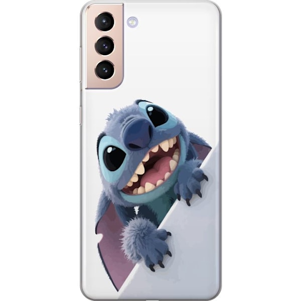 Samsung Galaxy S21 Läpinäkyvä kuori Iloinen Ommel