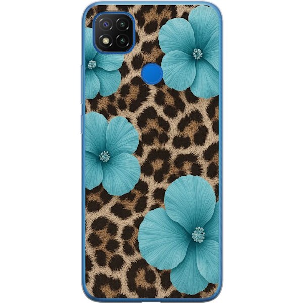 Xiaomi Redmi 9C Genomskinligt Skal Blossom Beast