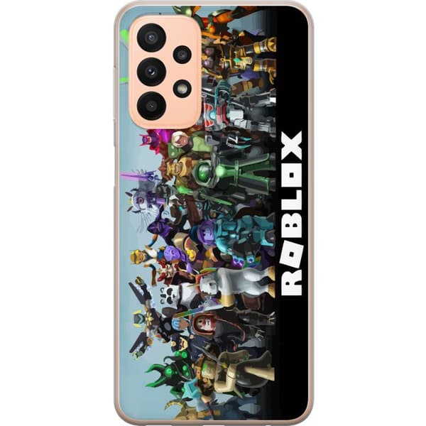 Kompatibelt Mobilskal till Samsung Galaxy A23 Roblox Team
