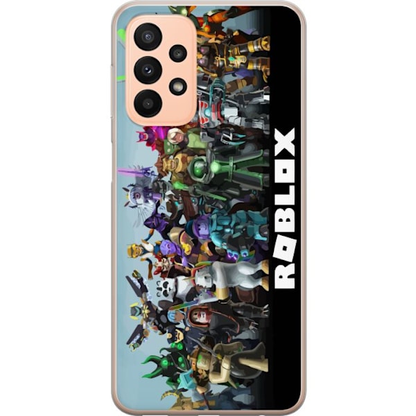 Samsung Galaxy A23 Genomskinligt Skal Roblox Team