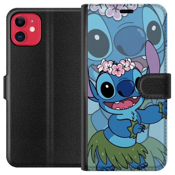 Apple iPhone 11 Lommeboketui Stitch under stjernene - Magisk A