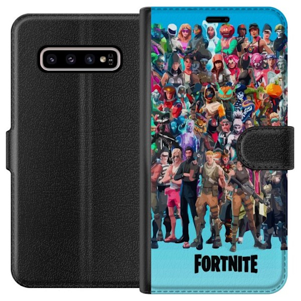 Samsung Galaxy S10+ Plånboksfodral Fortnite