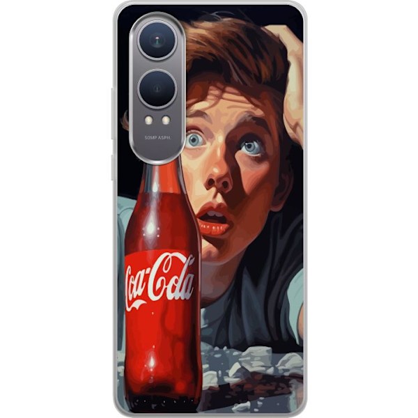 OnePlus Nord CE4 Lite Gennemsigtig cover Coca Cola