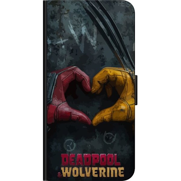 Samsung Galaxy Note10+ Lompakkokotelo Wolverine Deadpool