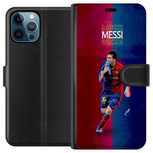 Apple iPhone 12 Pro Max Plånboksfodral Messi