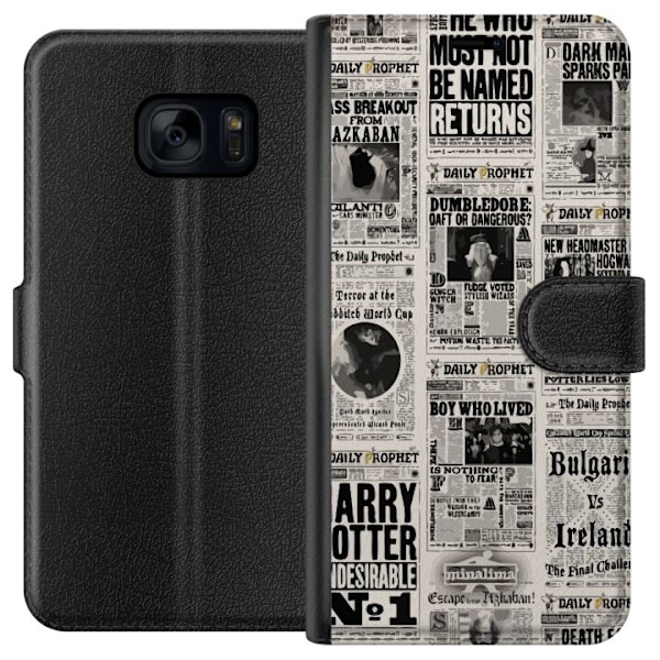 Samsung Galaxy S7 Tegnebogsetui Harry Potter Magasin