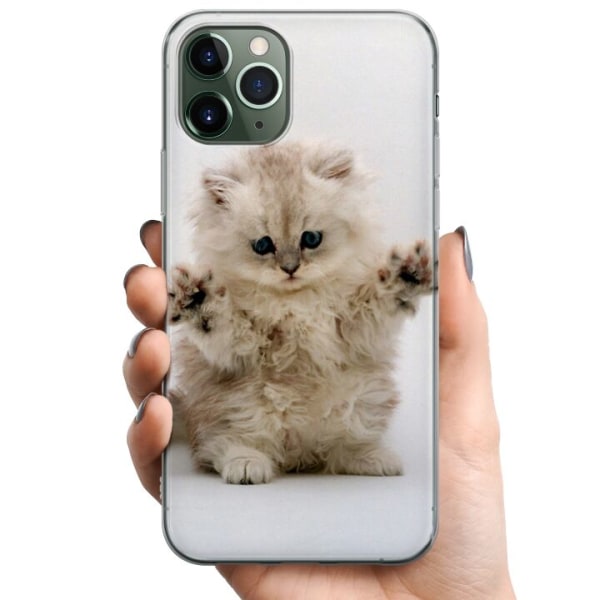 Apple iPhone 11 Pro TPU Mobildeksel Katt