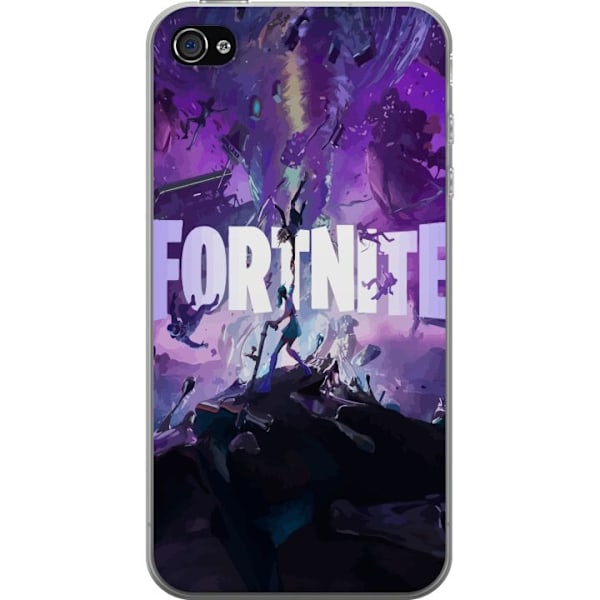 Apple iPhone 4s Genomskinligt Skal Fortnite