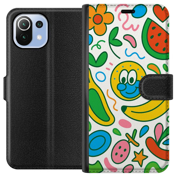 Xiaomi Mi 11 Lite Plånboksfodral Butterfly Veil