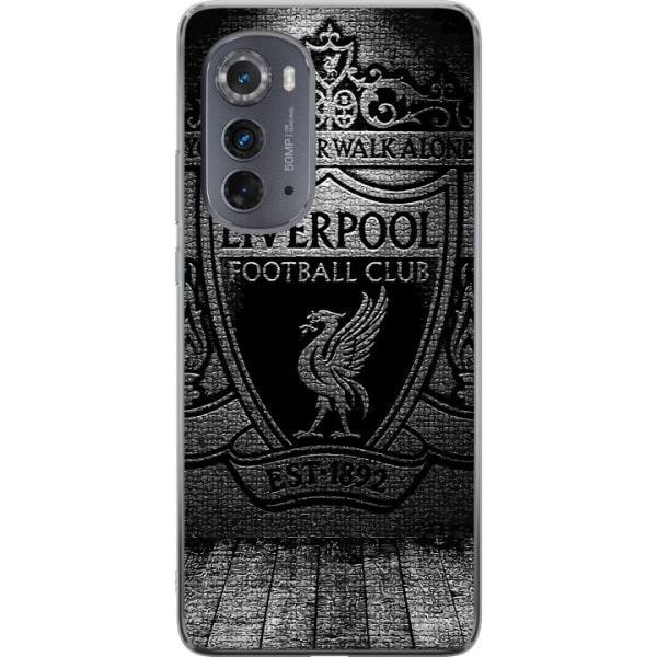 Motorola Edge (2022) Läpinäkyvä kuori Liverpool FC