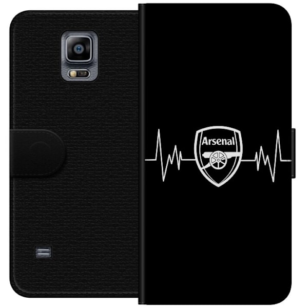 Samsung Galaxy Note 4 Plånboksfodral Arsenal