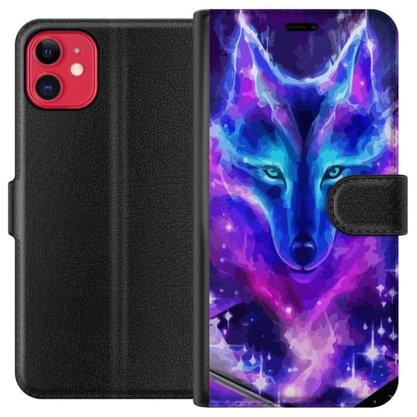 Yhteensopiva Lompakkokotelo Apple iPhone 11 Neon Susi