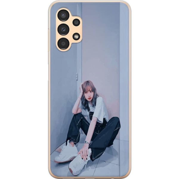 Samsung Galaxy A13 Genomskinligt Skal Lisa from Blackpink – K-pop Style Icon