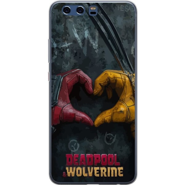 Huawei P10 Läpinäkyvä kuori Wolverine Deadpool