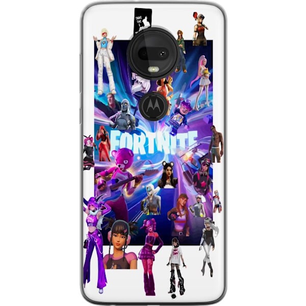 Motorola Moto G7 Läpinäkyvä kuori Fortnite