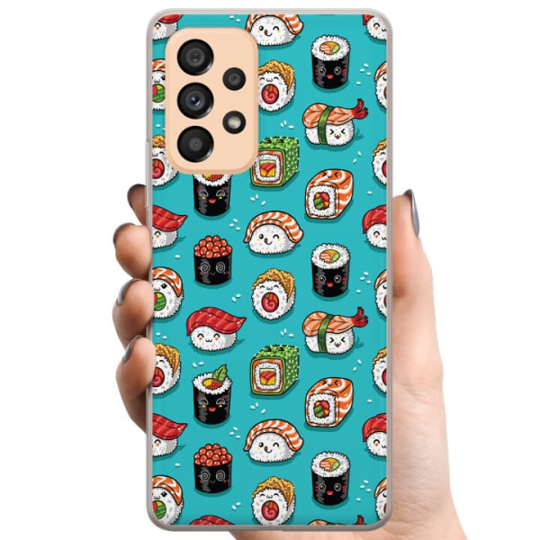 Samsung Galaxy A53 5G TPU Mobilskal Sushi