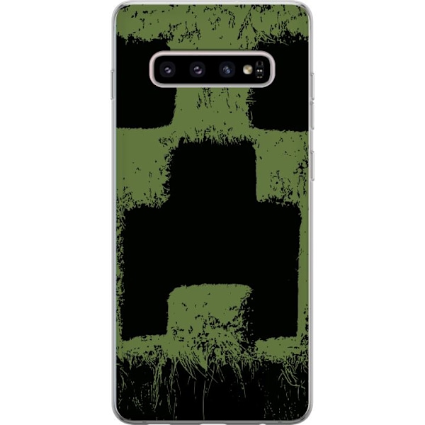 Samsung Galaxy S10+ Läpinäkyvä kuori A Minecraft Movie