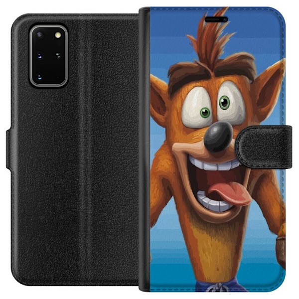 Samsung Galaxy S20+ Lommeboketui Crash Bandicoot