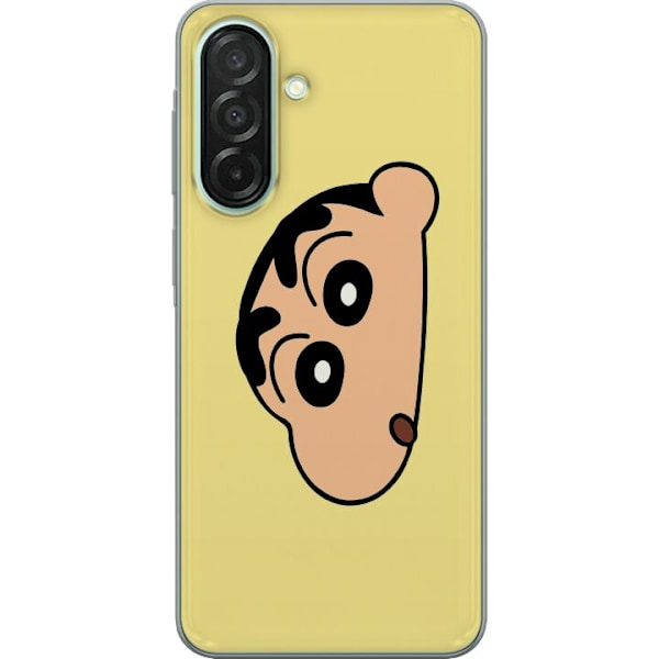 Samsung Galaxy A26 Genomskinligt Skal Peeking Shinchan
