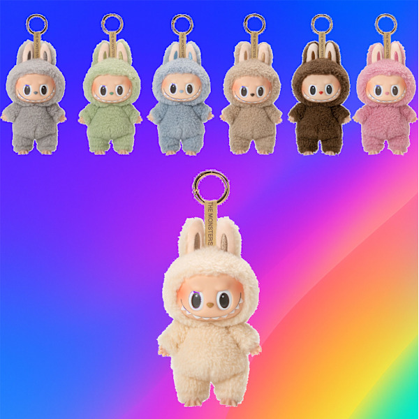 POP MART Labubu The Monsters – Exciting Macaron Blind Box 17 cm Vinylfigur | Samlarobjekt | Designer Toy |