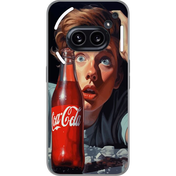 Nothing Phone (2a) Gjennomsiktig deksel Coca Cola