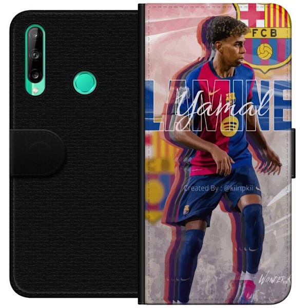 Huawei P40 lite E Tegnebogsetui Lamine Yamal FCB