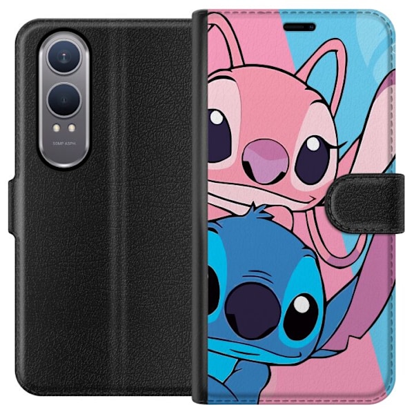 OnePlus Nord CE4 Lite Lompakkokotelo Stitch & Angel