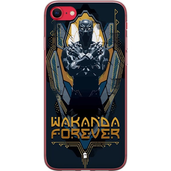 Apple iPhone 16e Gennemsigtig cover Black Panther: Wakanda For