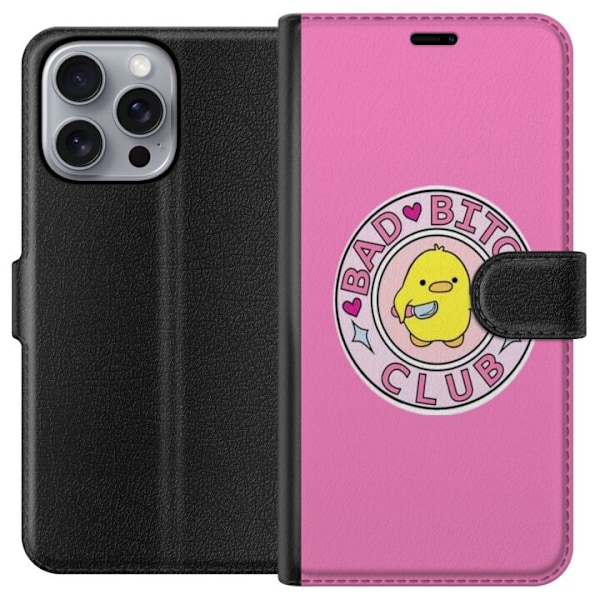 Apple iPhone 16 Pro Max Tegnebogsetui BAD BITCH CLUB